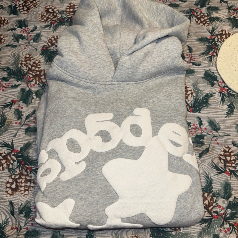 Sp5der Hoodie grey